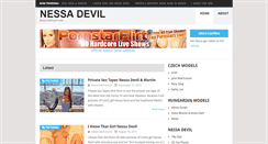 Desktop Screenshot of nessadevil.net